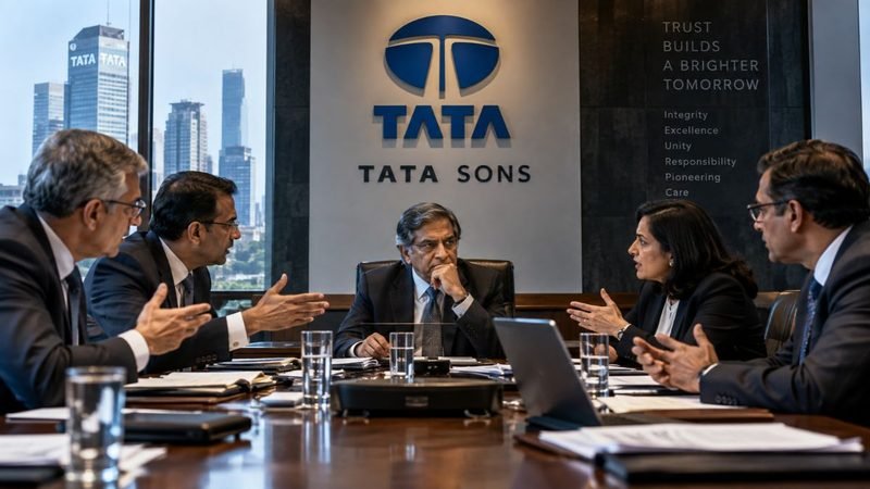Tata Sons Faces Boardroom Upheaval as Internal Power Struggle Intensifies