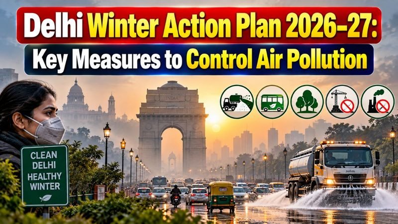 Delhi Winter Action Plan 2026–27: Key Measures to Control Air Pollution