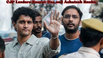 CJP Leaders Saurav Das and Ashutosh Ranka Sent to Five-Day Judicial Custody in Trespassing Case