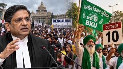 CJP Protest Update: Bengaluru Demonstration Concludes, BKU Supports October 10 Protest