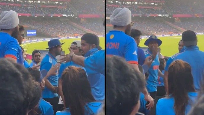 Stadium Fight Goes Viral: Fans Exchange Kicks and Punches